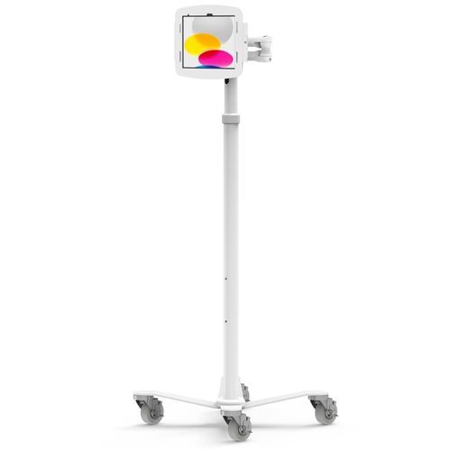Carro informático para tabletas digitales - iPad Medical Rolling Kiosk Rise Freedom Extended - Maclocks / Compulocks - seguro / accesorios