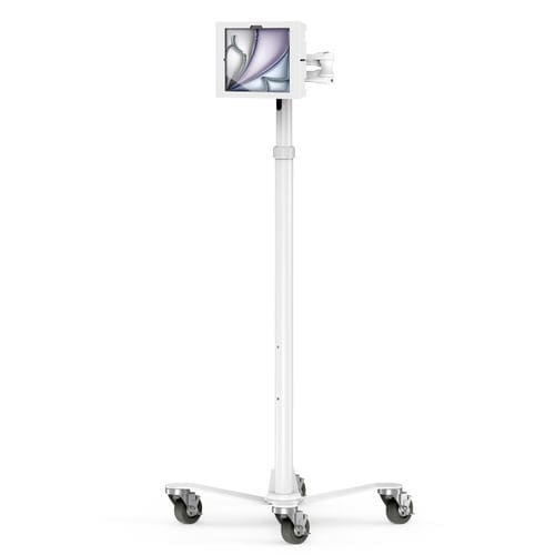 Carro informático para tabletas digitales - Tablet Enclosure Rolling Cart Extended Plus Hub - Maclocks / Compulocks - de altura variable / seguro