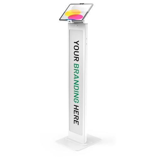 Brazo de soporte reclinable - Universal Tablet Brandable Floor Stand - Cling BrandMe - Maclocks / Compulocks - giratorio / para tablet PC / médico