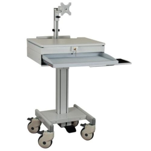 Estación de trabajo informática móvil - 901DA - Diwei Industrial Co., Ltd. - médica / para ordenador portátil