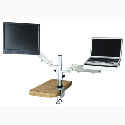 Brazo de soporte reclinable - 854BS - Diwei Industrial Co., Ltd. - de altura regulable / para monitor / médico