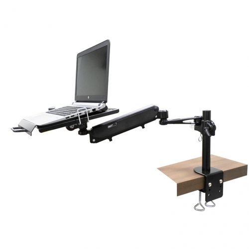 Brazo de soporte articulado - 854DB - Diwei Industrial Co., Ltd. - reclinable / para ordenador portátil / de mesa