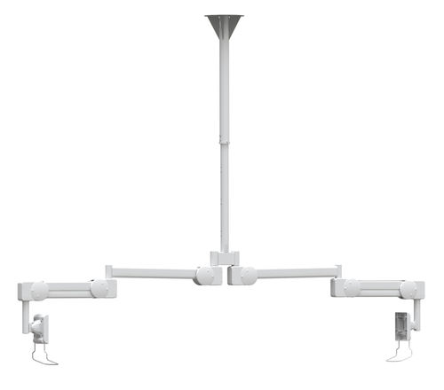 Brazo de soporte articulado - 982EA-1 - Diwei Industrial Co., Ltd. - reclinable / de altura regulable / para monitor LCD