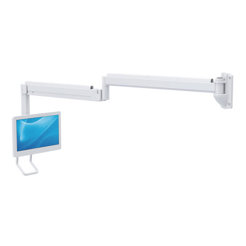 Brazo de soporte reclinable - 9630A - Diwei Industrial Co., Ltd. - de altura regulable / para monitor LCD / para odontología
