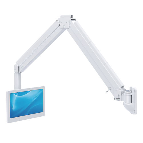 Brazo de soporte articulado - 9600A - Diwei Industrial Co., Ltd. - reclinable / para monitor LCD / médico