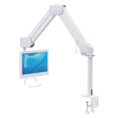 Brazo de soporte de altura regulable - 984KA-1 - Diwei Industrial Co., Ltd. - reclinable / para monitor LCD / médico