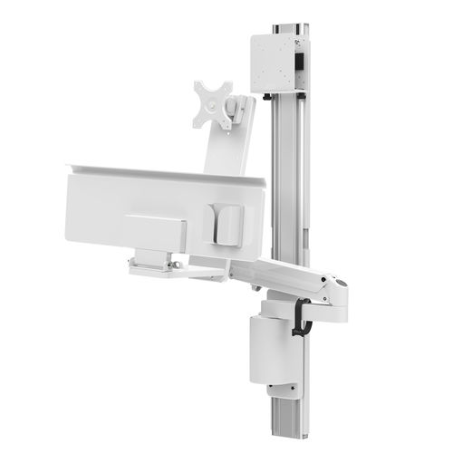 Brazo de soporte articulado - 132TW - Diwei Industrial Co., Ltd. - para monitor LCD / médico / de pared