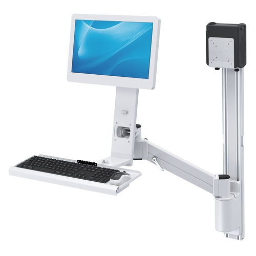 Brazo de soporte reclinable - 3720A - Diwei Industrial Co., Ltd. - giratorio / para monitor LCD / médico
