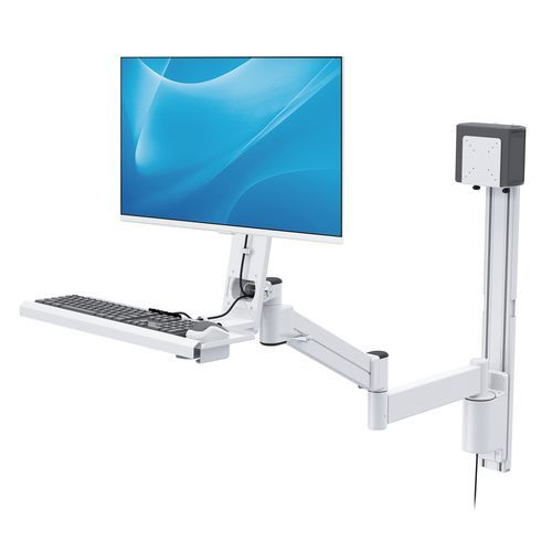 Brazo de soporte giratorio - 372DA - Diwei Industrial Co., Ltd. - plegable / de posicionamiento / articulado