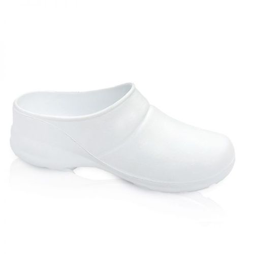 Zueco hospitalario unisex - Cloack 854 - Lemigo - antideslizante / blanco