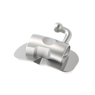 Tubo bucal molares - TRS-001 - HT Co. - no convertible / pegado / de acero inoxidable