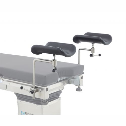Apoyapierna para mesa de operaciones - Goepel  - Inspital Medical Technology - ajustable / de acero inoxidable