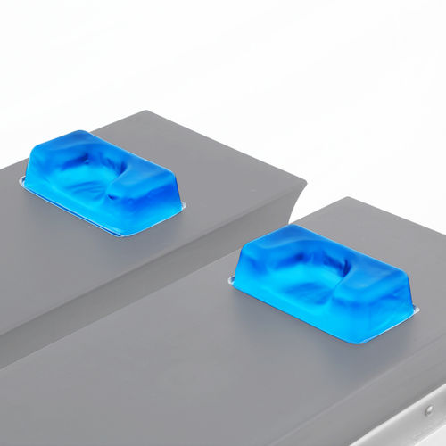 Cojín de sujeción del talón - OT60.59 - Inspital Medical Technology - para mesa de operaciones / de gel / forma anatómica