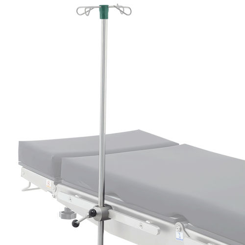 Portasueros 4 ganchos - OT60.06 - Inspital Medical Technology - de altura variable / de acero inoxidable