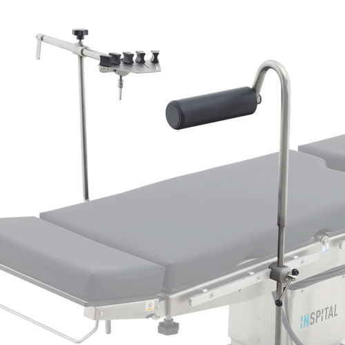 Reposamano para mesa de operaciones - Weinberger - Inspital Medical Technology - ajustable / de acero inoxidable