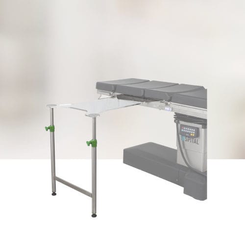 Reposabrazos para mesa de operaciones - OT60.39 - Inspital Medical Technology - de acero inoxidable