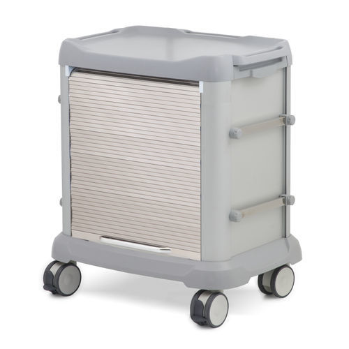 Carro médico - AB10.10 - Inspital Medical Technology - de acero inoxidable / con cajón / 5 bandejas