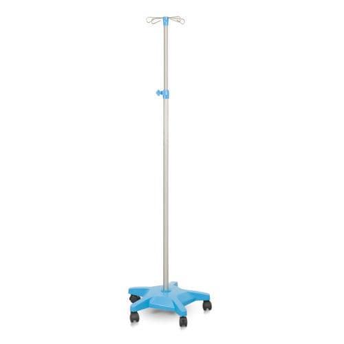 Portasueros con ruedas - SR10.70 - Inspital Medical Technology - 4 ganchos / de acero inoxidable
