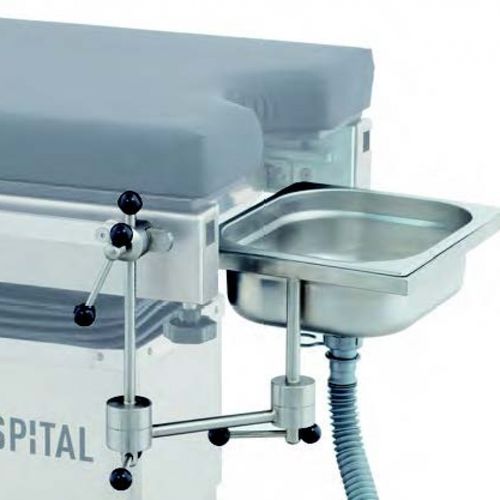 Portacuencos para mesa de operaciones - OT60.12 - Inspital Medical Technology - de acero inoxidable