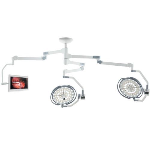 Lámpara cialítica LED - LD20.53S - Inspital Medical Technology - 2 brazos / 96 / con panel de control