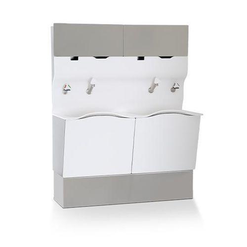 Fregadero médico - SK61.20 - Inspital Medical Technology - para área de higiene / para centro sanitario / para hospital