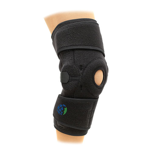 Órtesis de rodilla - GATOR WRAP™ - Advanced Orthopaedics - con abertura en la rodilla / con almohadilla rotuliana / articulada