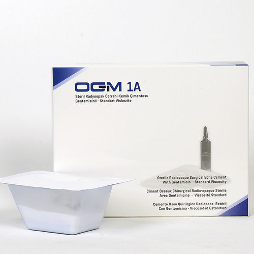 Cemento óseo para cirugía ortopédica - OGM1A 20 - ORMED GRUP MEDİCAL