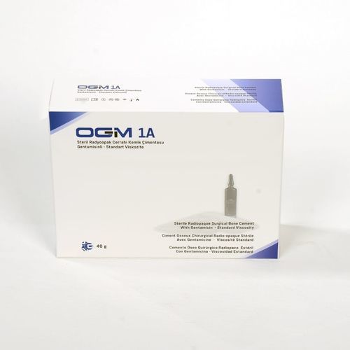 Cemento óseo para cirugía ortopédica - OGM1A 40 - ORMED GRUP MEDİCAL