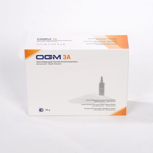 Cemento óseo para cirugía ortopédica - OGM3A 40 - ORMED GRUP MEDİCAL