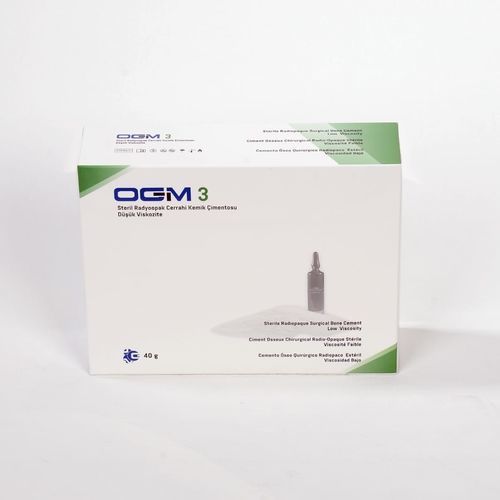Cemento óseo para cirugía ortopédica - OGM3 40 - ORMED GRUP MEDİCAL