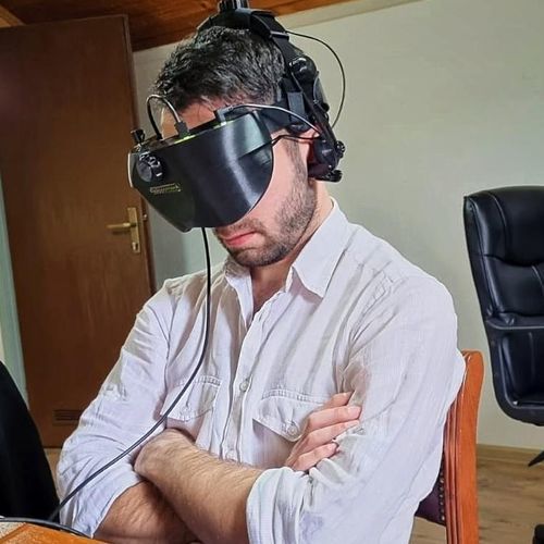Gafas de realidad virtual inmersiva -  NeuroOptima - ZARYA - para la rehabilitación cognitiva / para gestión de la ansiedad / para la gestión de la depresión