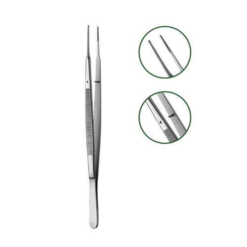 Pinza dental - 04-19-022 - J+K Chirurgische Instrumente - de agarre / para prensión de tejidos / para sutura