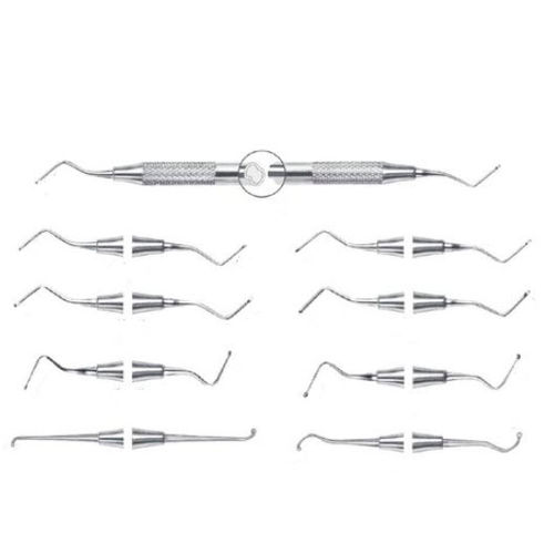 Excavador dental doble - J+K Chirurgische Instrumente