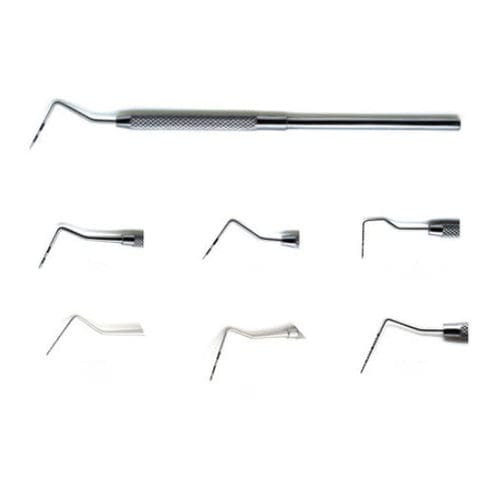 Sonda de diagnóstico dental - 15-66-0 series - J+K Chirurgische Instrumente - simple / con código de color / de acero inoxidable