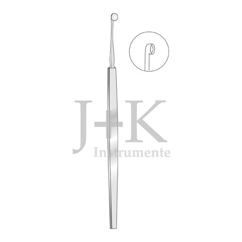 Cureta para cirugía oftalmológica - chalazion   - J+K Chirurgische Instrumente