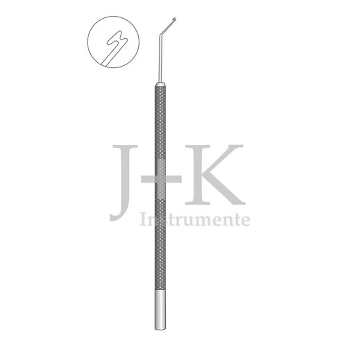 Gancho quirúrgico para iris -  (E2-2001) - J+K Chirurgische Instrumente