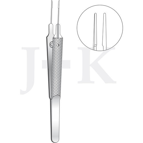 Micropinza para oftalmología - E3-3061,3062 - J+K Chirurgische Instrumente - para sutura / recta / de acero inoxidable