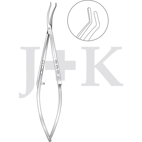 Micropinza para oftalmología - Clayman (E3-3070) - J+K Chirurgische Instrumente - de agarre / para sutura / de acero inoxidable