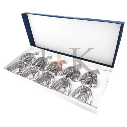 Molde dental superior - 35-121-107 - J+K Chirurgische Instrumente - de retorno / perforado / no perforado