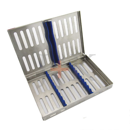 Cassette de esterilización para instrumental dental - 18-98-020 - J+K Chirurgische Instrumente - de acero inoxidable