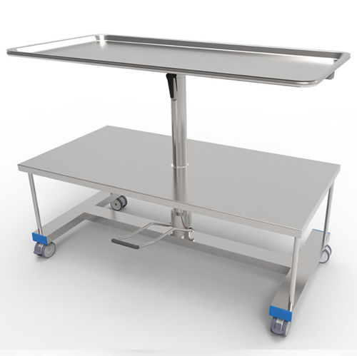 Mesa de trabajo - 191118 - Adexte - rectangular / de acero inoxidable