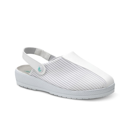 Zueco hospitalario unisex - Marin - Feliz Caminar - antideslizante / transpirable / antimicrobiano