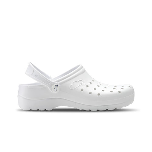 Zueco hospitalario unisex - Flotantes Gruyere - Feliz Caminar - antideslizante / lavable / antiestático