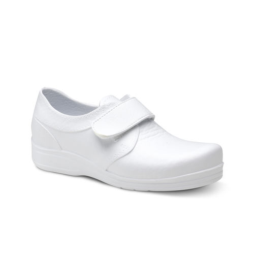 Zueco hospitalario unisex - Flotantes Velcro - Feliz Caminar - antideslizante / lavable / antimicrobiano
