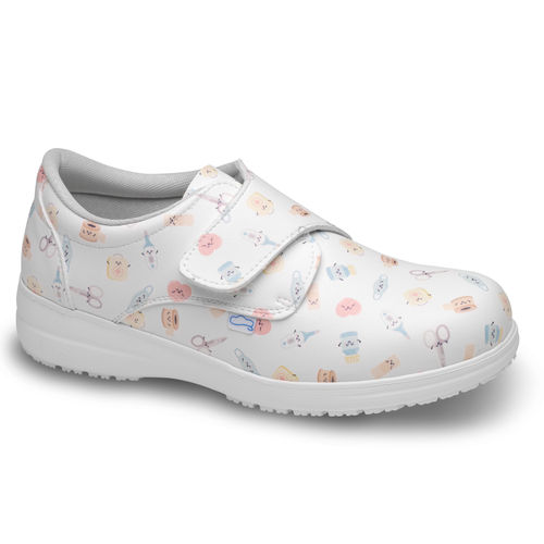 Zapato hospitalario para mujer - Wonderful Steps - Feliz Caminar - transpirable / impermeable / lavable