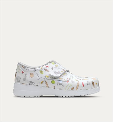 Zapato hospitalario para mujer - Atom  - Feliz Caminar - transpirable / impermeable / antiestático