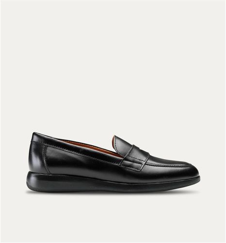 Zapato hospitalario para mujer - Alba - Feliz Caminar - antideslizante / negro