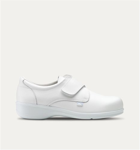 Zapato hospitalario unisex - Gamma - Feliz Caminar - antideslizante / blanco / negro