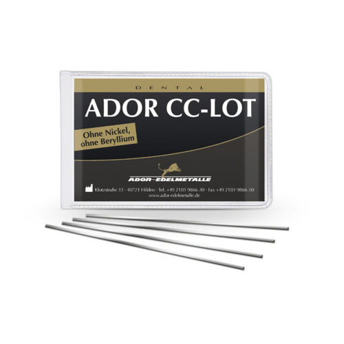Material dental de metal - ADORBOND CC - Ador-Edelmetalle GmbH - de aleación / de fundición
