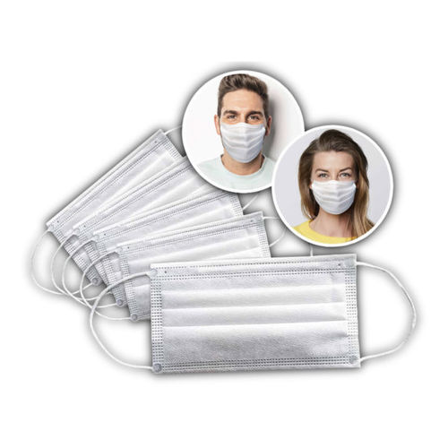 Mascarilla de protección sin látex - Ador-Edelmetalle GmbH - semimáscara / para adulto / caja de 50